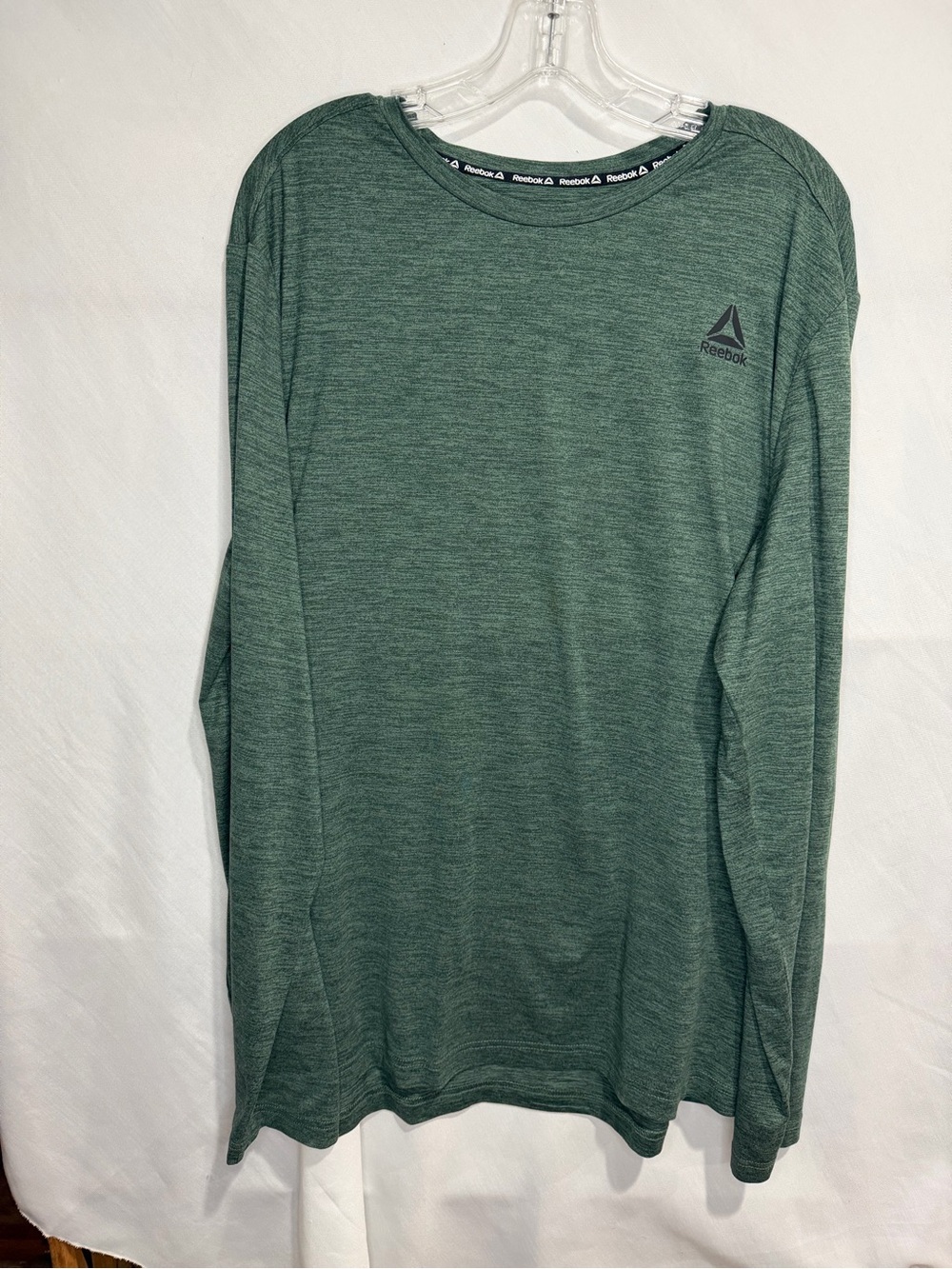 Reebok Men's Olive Green Heather Performance Tee